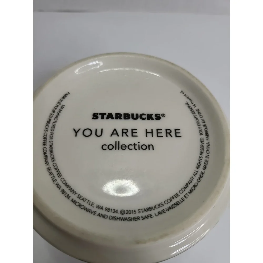 Starbucks Mug Washington YOU ARE HERE Retired Series Collection Coffee Red Cup